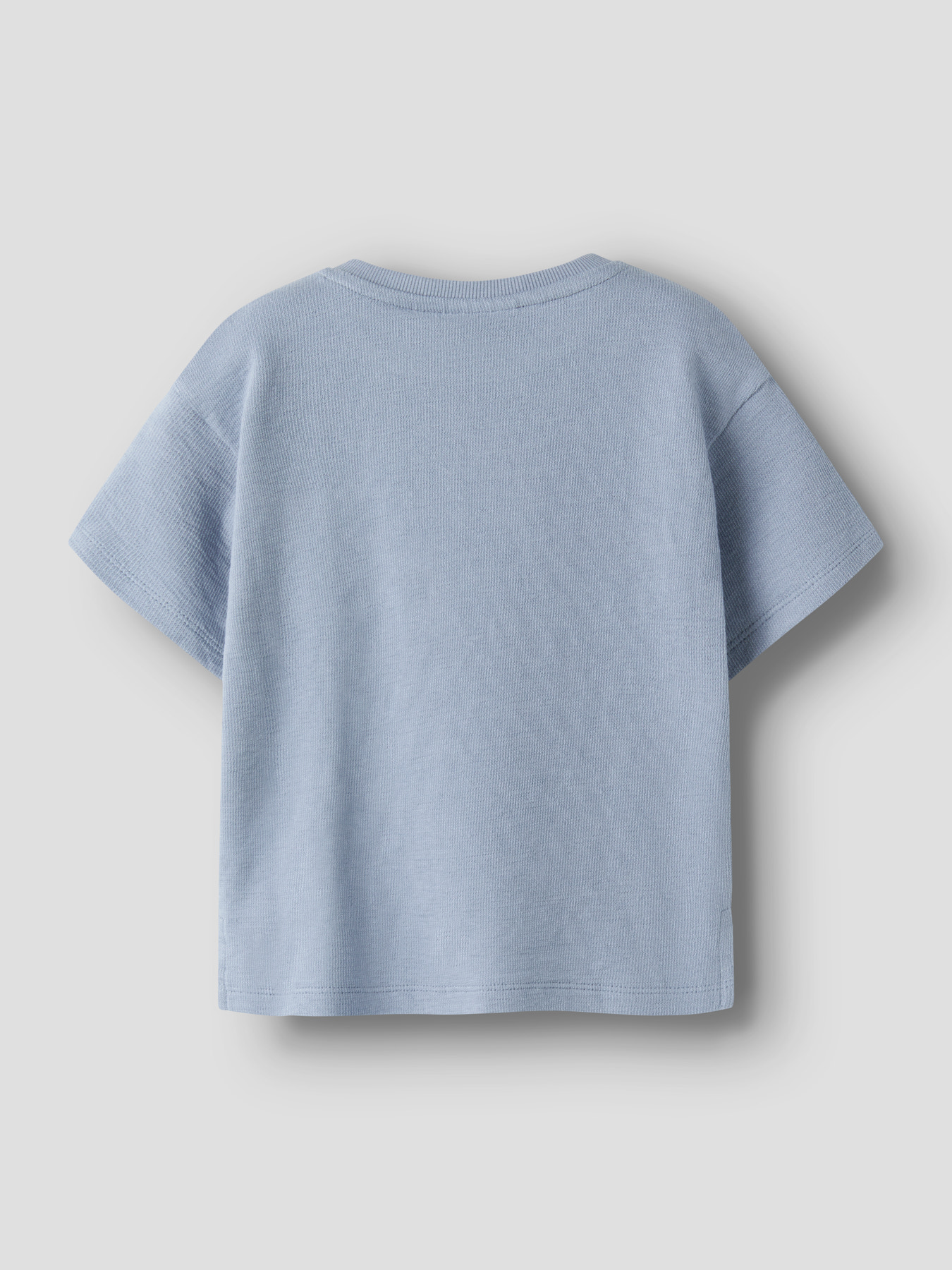 NMMDIAS LOP SS LOOSE SWEAT LIL Dusty Blue - 3