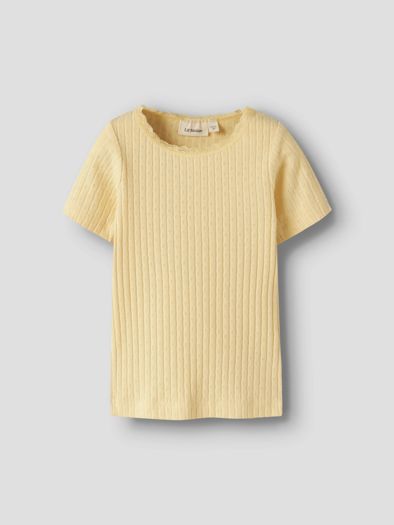 NMFHALDIS SS SLIM TOP LIL Sunlight - 2