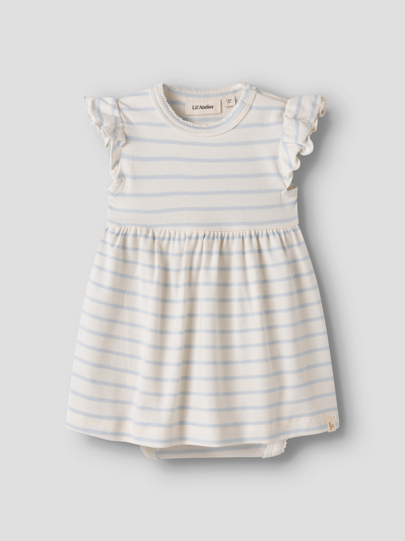 NBFGEO BER CAPSL LOOSE BODY DRESS LIL Coconut Milk PLEIN AIR - 2