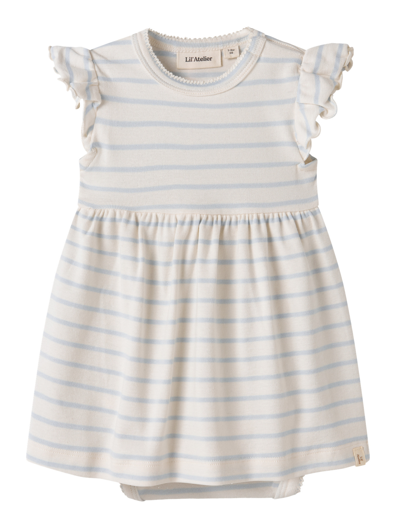 NBFGEO BER CAPSL LOOSE BODY DRESS LIL Coconut Milk PLEIN AIR