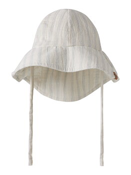 NBMHAGI SUN HAT LIL Coconut Milk DUSTY BLUE