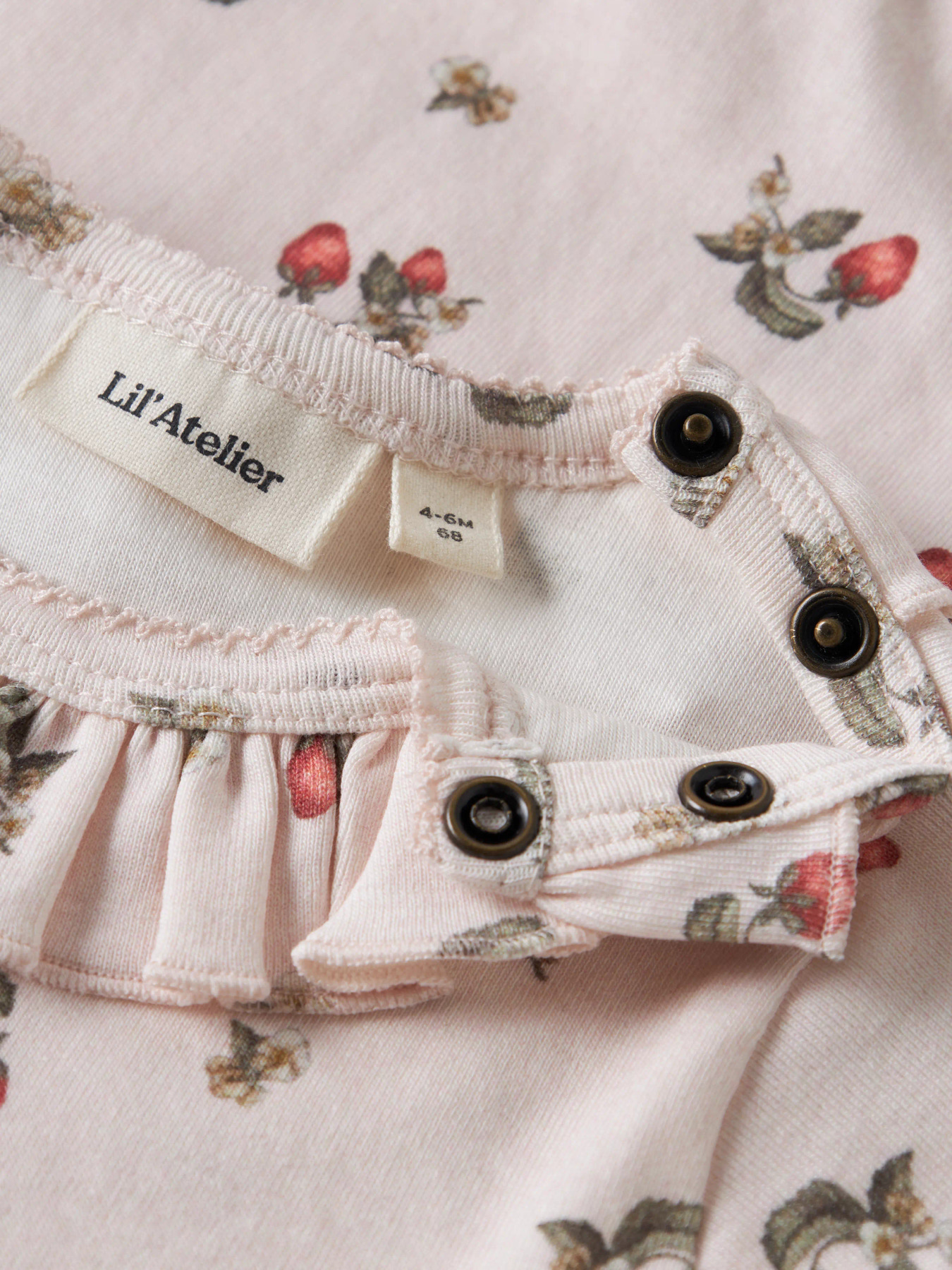 NBFGAYO SIK SS SUNSUIT LIL Morganite STRAWBERRY - 4