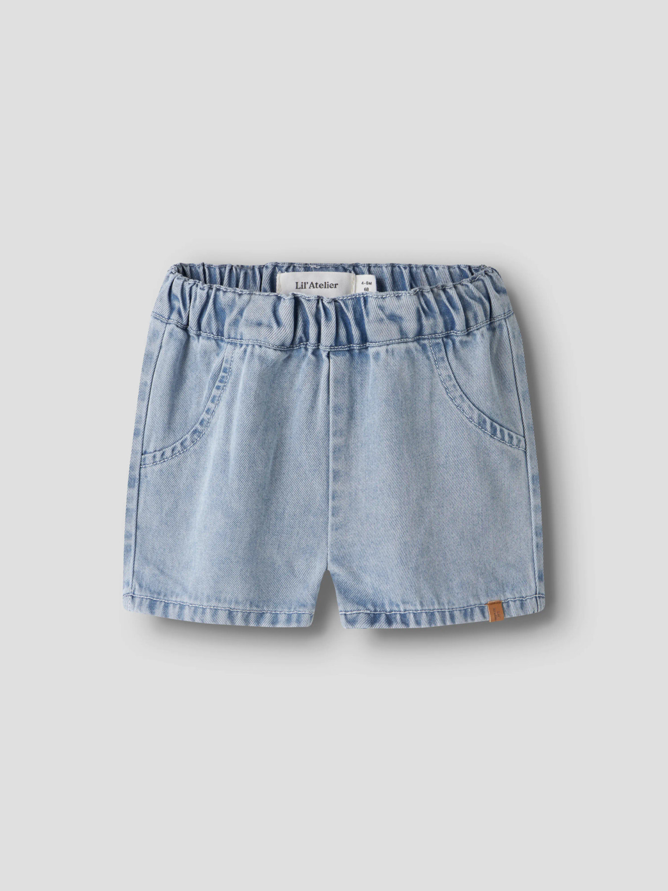 NBNRIVER LOOSE SHORTS 2088-SV LIL Medium Blue Denim - 2