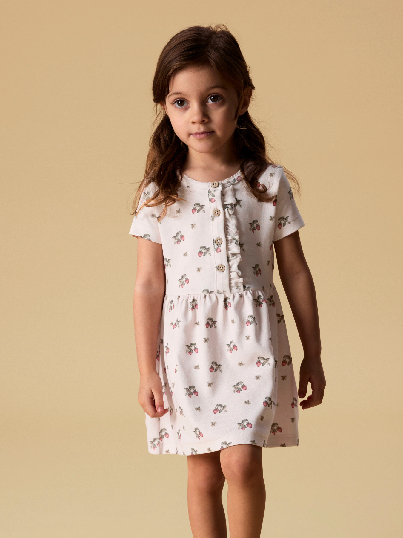 NMFGAYO SMI SS DRESS LIL Coconut Milk FLOWER - 6