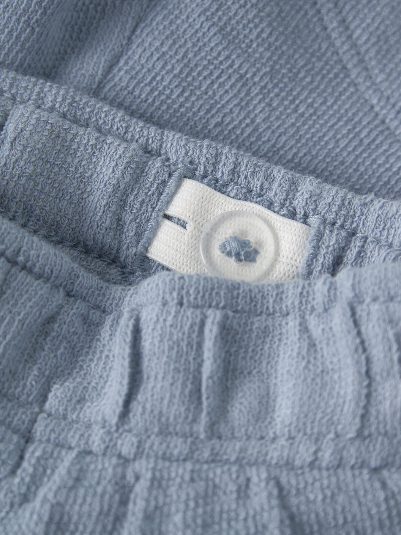 NBMDIAS LOOSE SWEAT SHORTS LIL Dusty Blue - 4