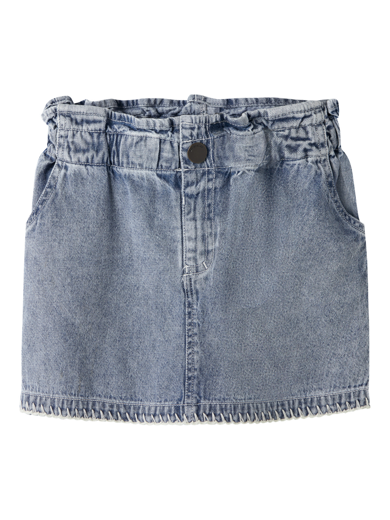 NMFFUNDA LOOSE DNM SKIRT 5552-FD LIL Medium Blue Denim