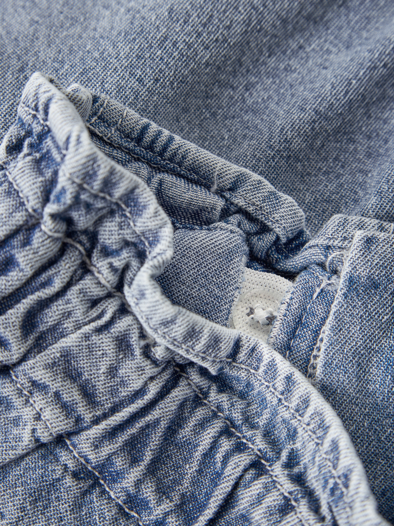NMFFUNDA LOOSE DNM SKIRT 5552-FD LIL Medium Blue Denim - 4