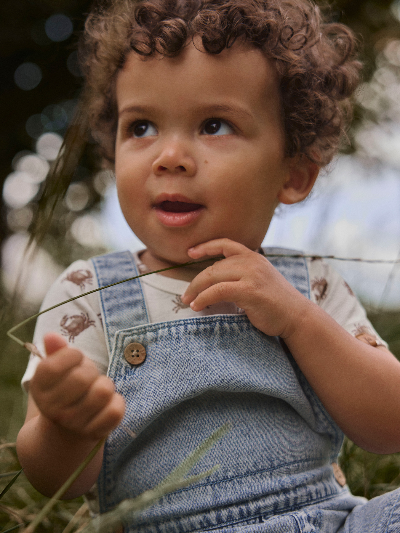 NBMFUNDA LOOSE SHORTALL 5552-FD LIL Medium Blue Denim - 6