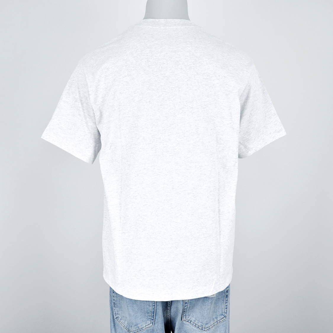 Vans - Left Chest II Loose T-Shirt Light Grey Heather - 2