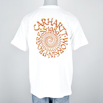 Carhartt WIP - Spirals T-Shirt White