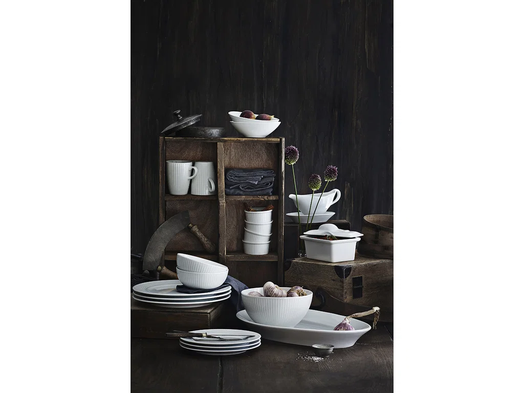 Pillivuyt Serie Originale Ramekin låg nr. 5 Dia 10 x 5,1 cm 30 cl Vit - 2