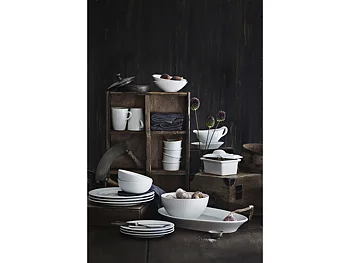 Pillivuyt Serie Originale Ramekin låg nr. 5 Dia 10 x 5,1 cm 30 cl Vit