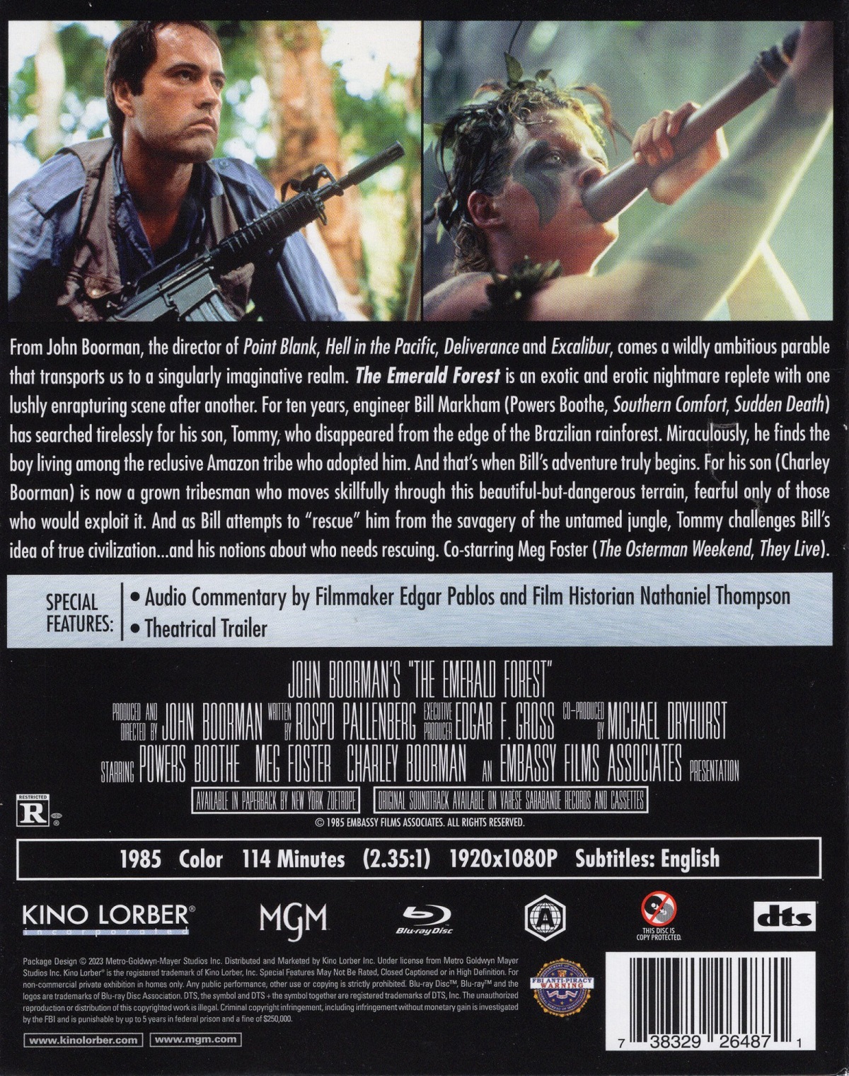 The Emerald Forest (ej svensk text) (Blu-ray) (OBS! Region A) (Begagnad) - 2