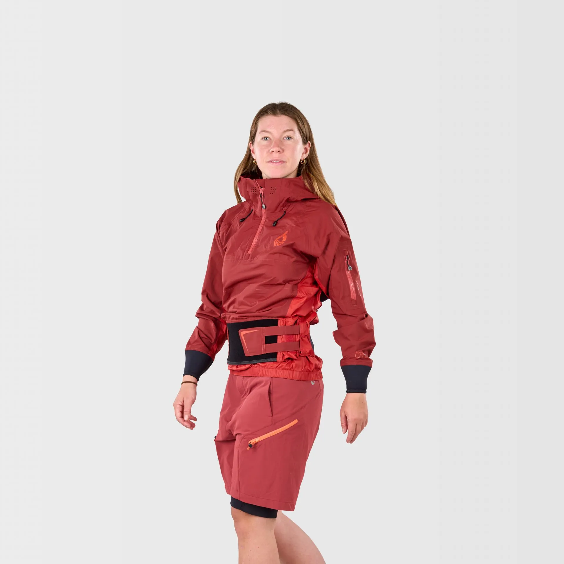 Level six Womens Haida Semi Dry top ( Fired Brick) - 3