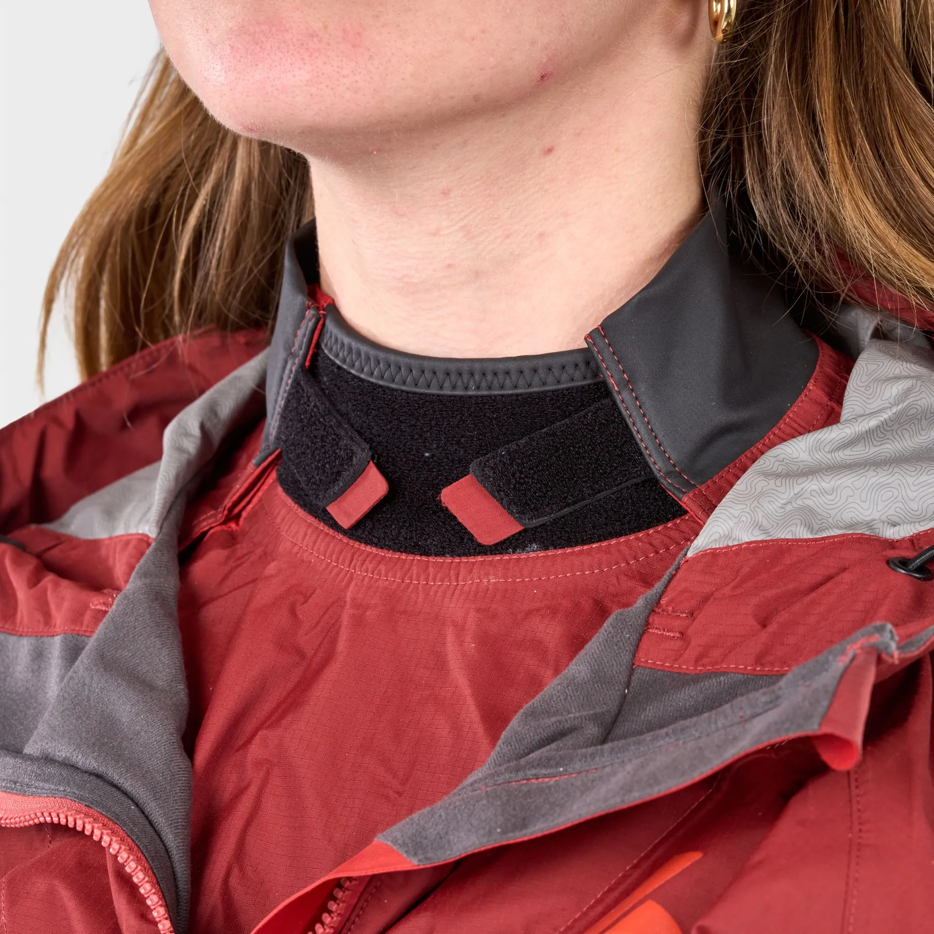 Level six Womens Haida Semi Dry top ( Fired Brick) - 9