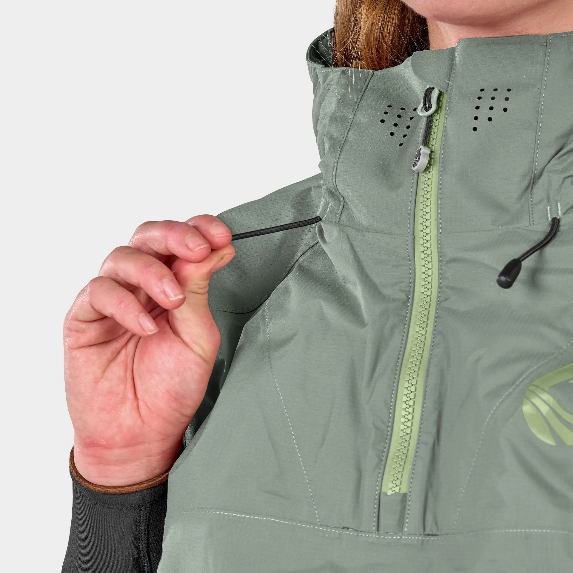 Level six Womens Haida Semi Dry top ( Basil) - 5