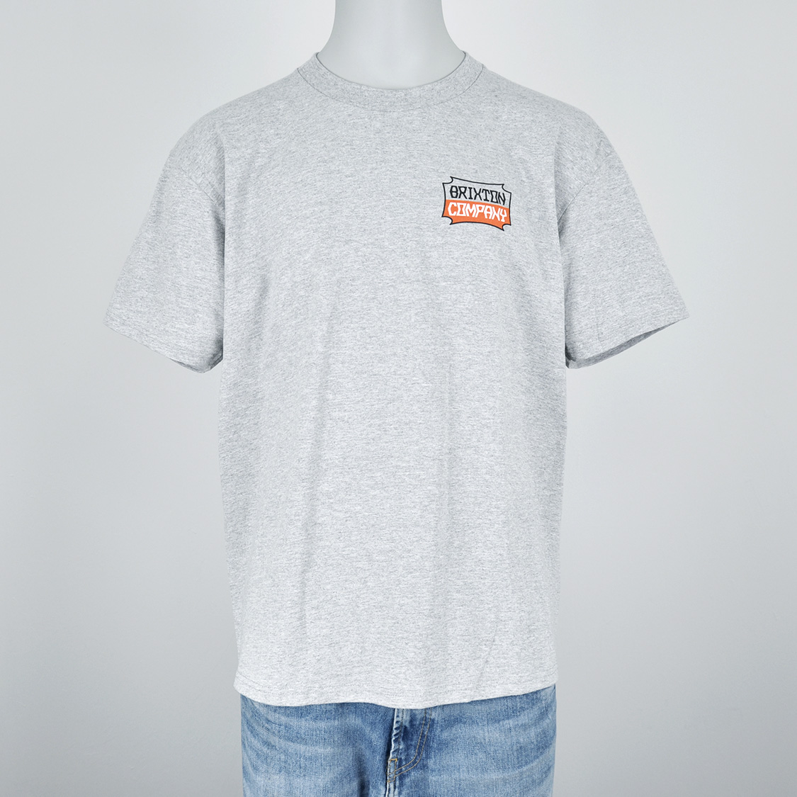 Brixton - Pillar T-Shirt Heather Grey - 2