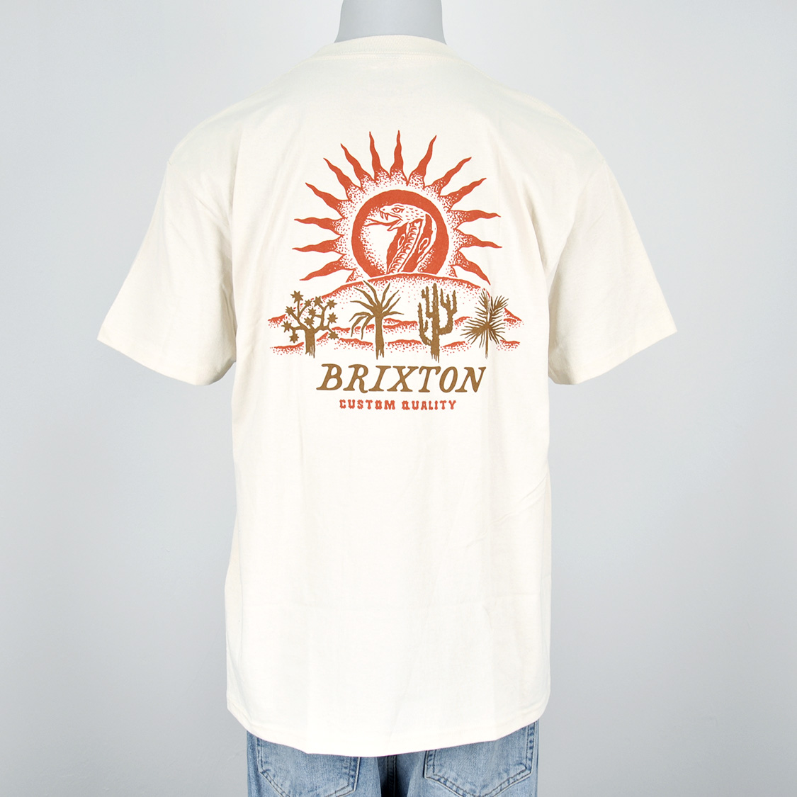 Brixton - Dark Paradise T-Shirt Cream