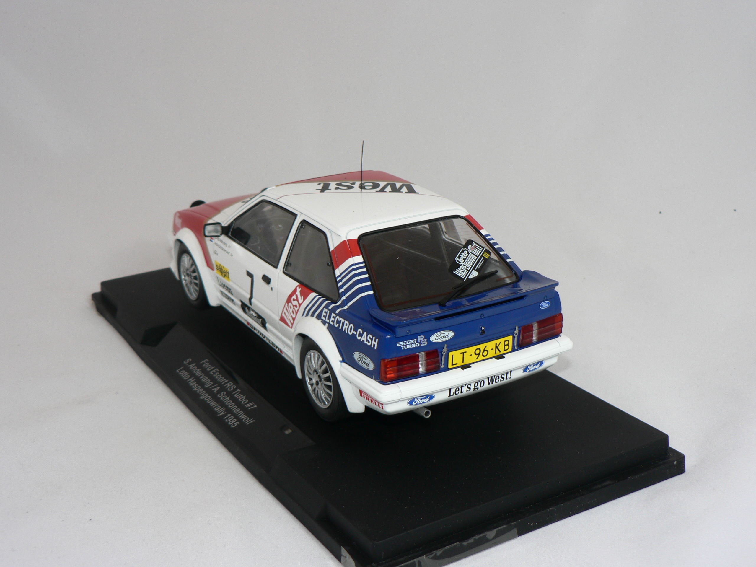 Ford Escort RS  Turbo  #7  1985  S.Andervang / A.Schoonenwolf1:18   MCG - 2