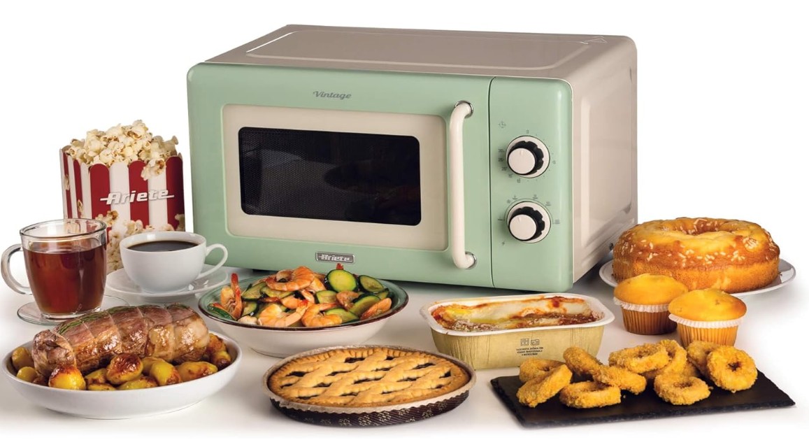 Ariete Mikrovågsugn Grön 800w - 5