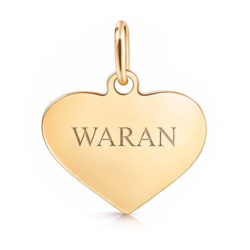 Waran Heart Korut Pieni Kulta 18k