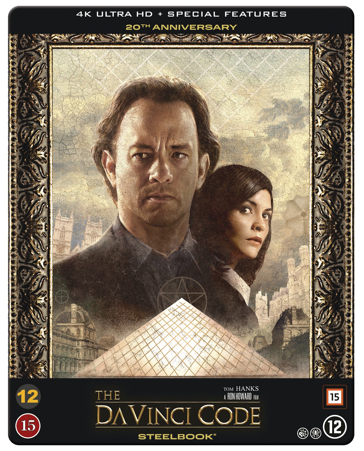 Da Vinci Koden (Limited Edition Steelbook) (4K Ultra HD + Blu-ray Extramaterial)