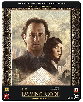 Da Vinci Koden (Limited Edition Steelbook) (4K Ultra HD + Blu-ray Extramaterial)
