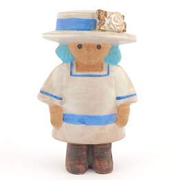 Lisa Larson (Sekelskifte 1973)  Charming Girl Sigrid 15 cm (2)