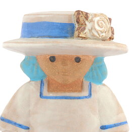 Lisa Larson (Sekelskifte 1973)  Charming Girl Sigrid 15 cm (2)