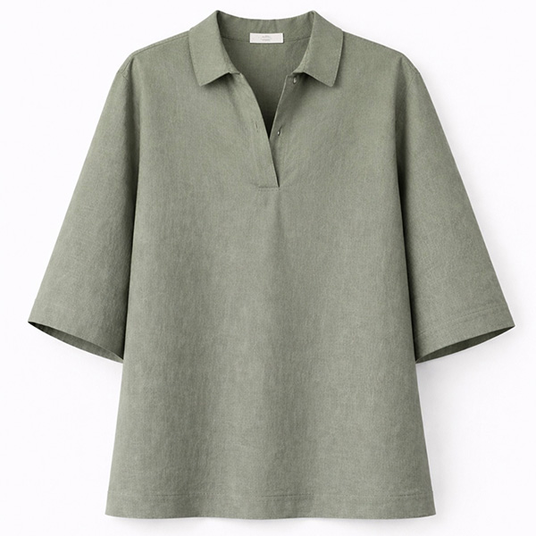 Movesgood - Mica Blouse Soft Khaki - 3