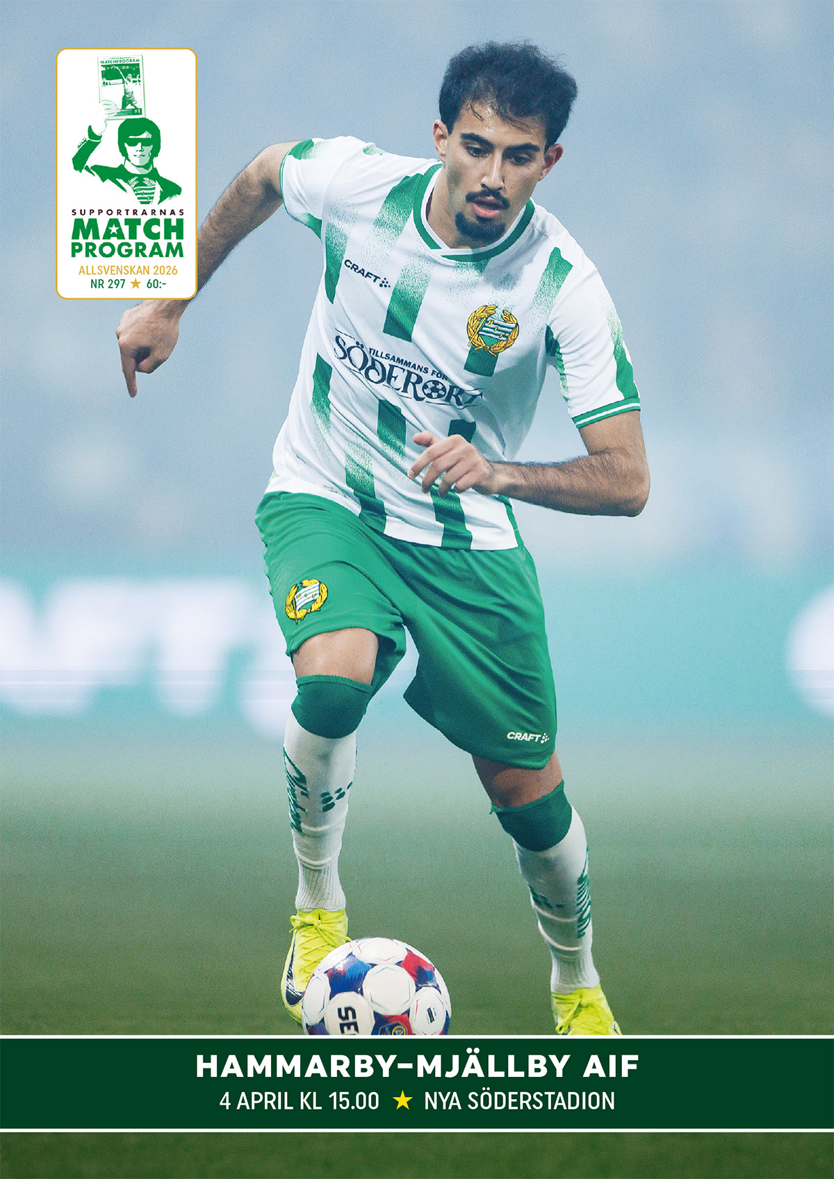 Matchprogram #297 Mjällby  Allsvenskan 2026