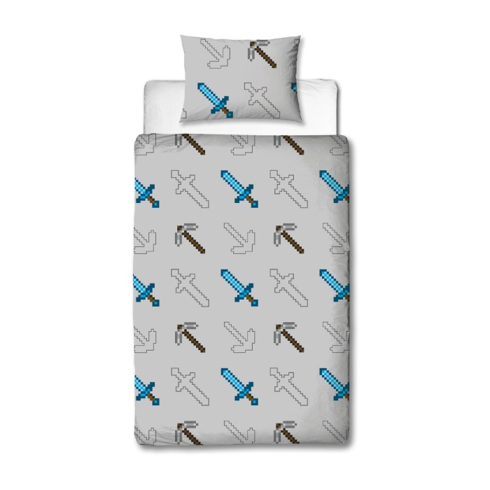 Minecraft Bäddset Reversible - 3