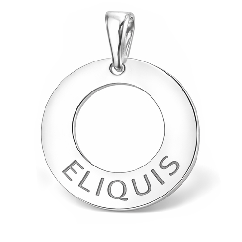 Eliquis Schmuck Ring Anhänger Echtes Silber