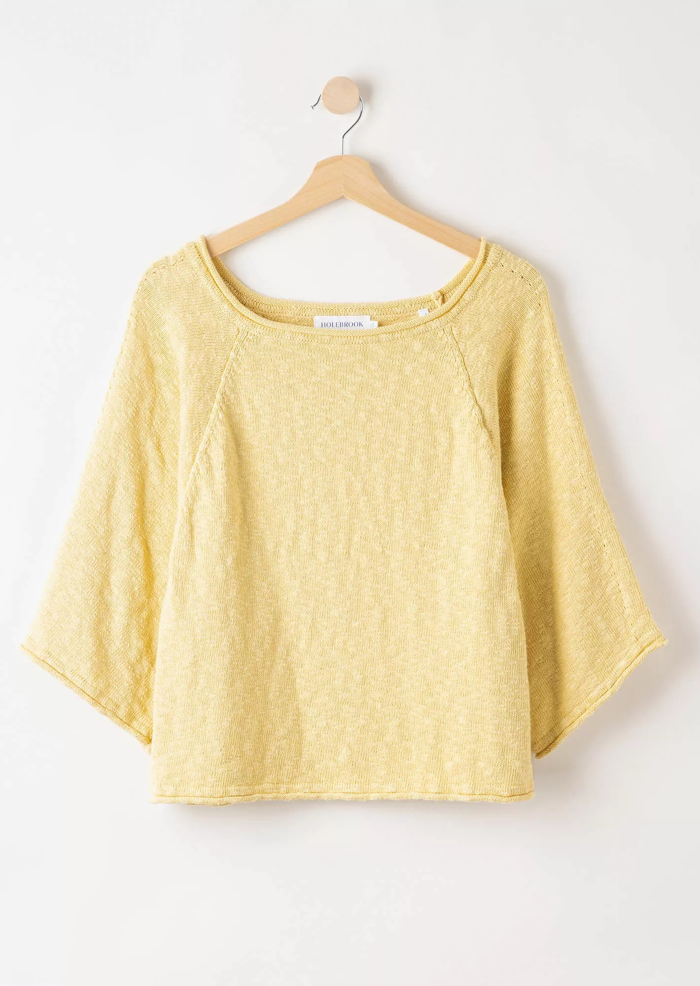Juni Boxy Top - Straw - Holebrook - 4