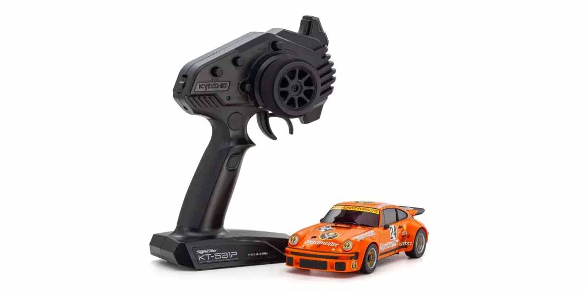 Kyosho Mini-Z MR04 RWD Porsche 934 RSR Jägermeister #24 (N-RM/KT531P) - 3