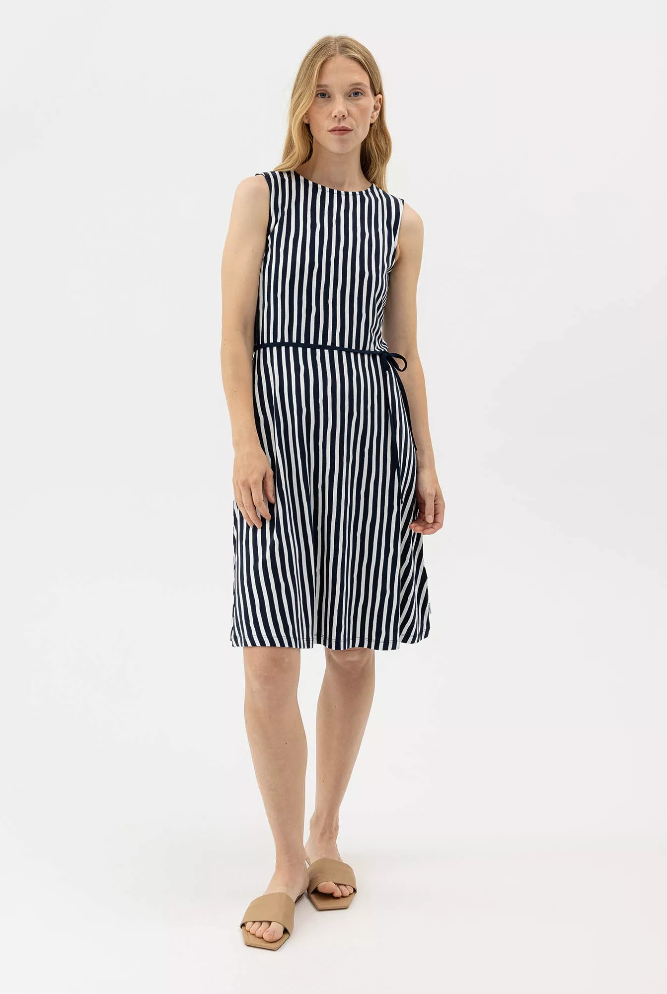 Ellen Dress - Navy/Offwhite - Holebrook - 3
