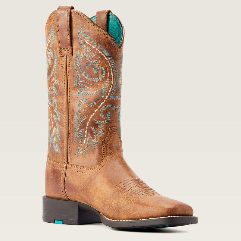 Round Up Back Zip Western Boot - 7