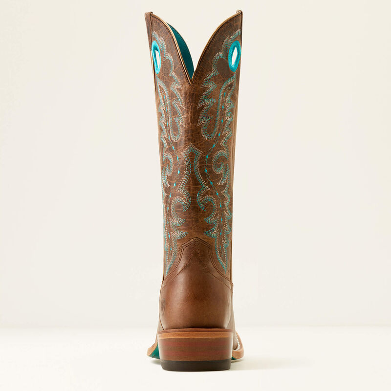 Round Up Back Zip Western Boot - 6
