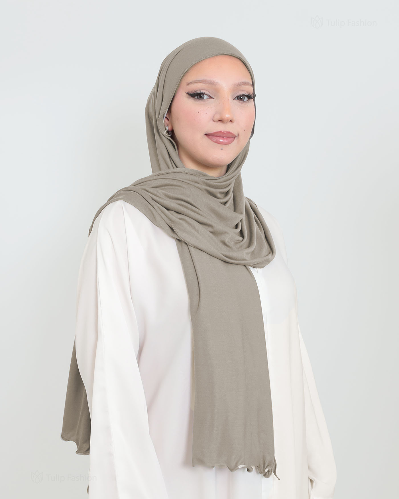 Hijab - Jersey Stretch - Kamel Beige - 2