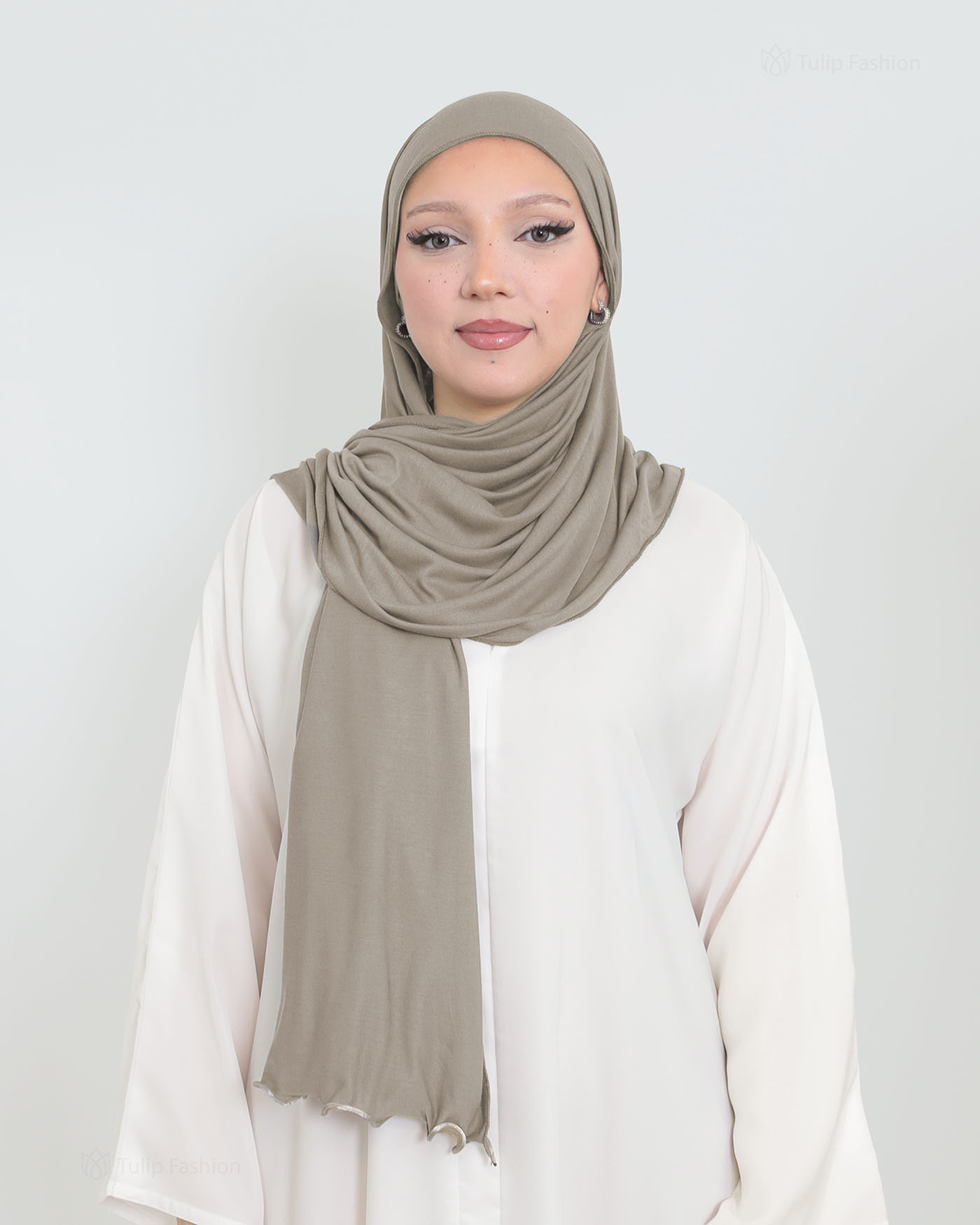 Hijab - Jersey Stretch - Kamel Beige