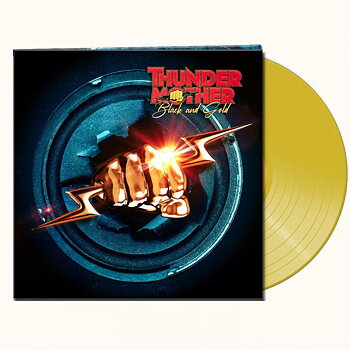 THUNDERMOTHER - BLACK AND GOLD (CLEAR YELLOW VINYL LP)