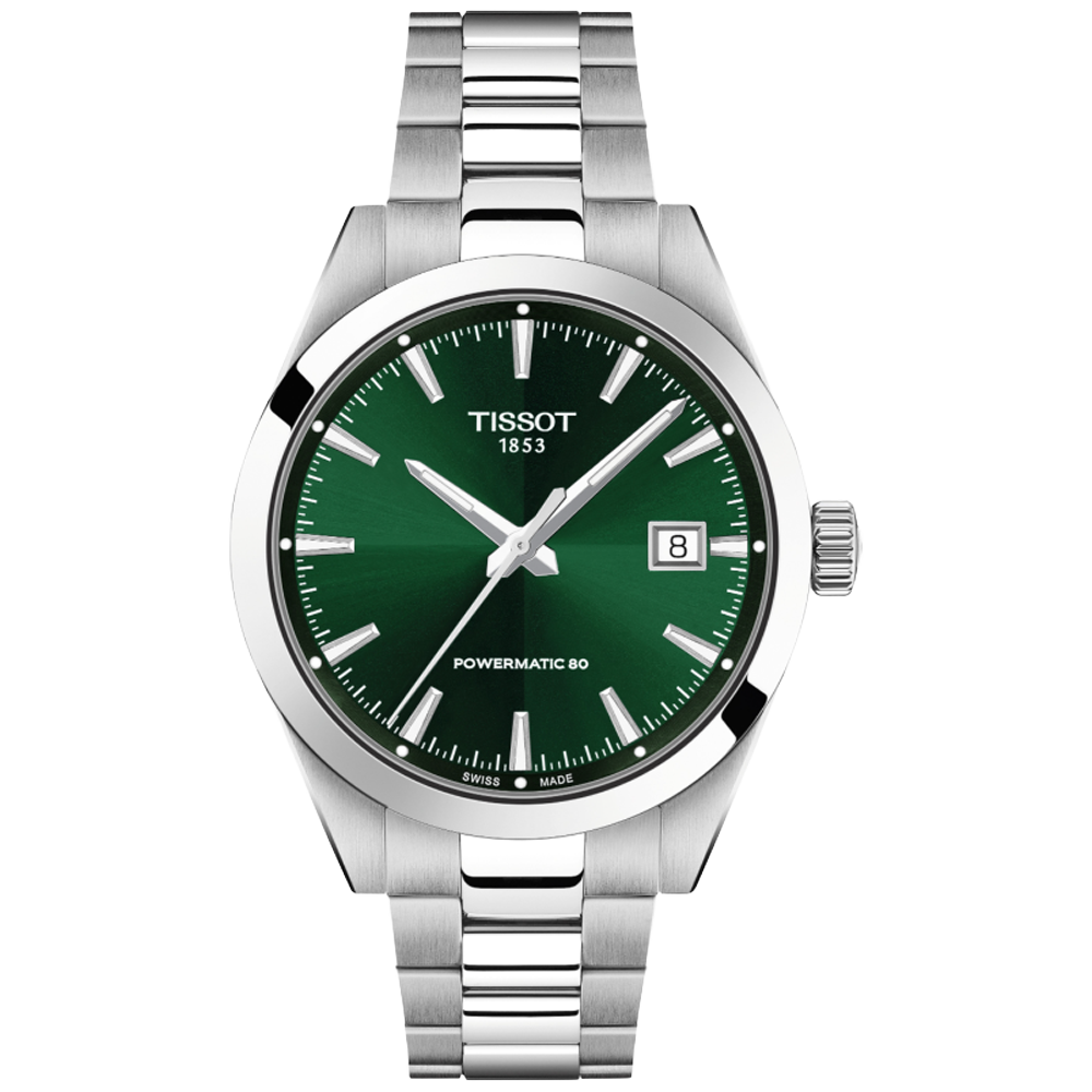 T165.807.11.091.00 Tissot Gentleman 38 grön