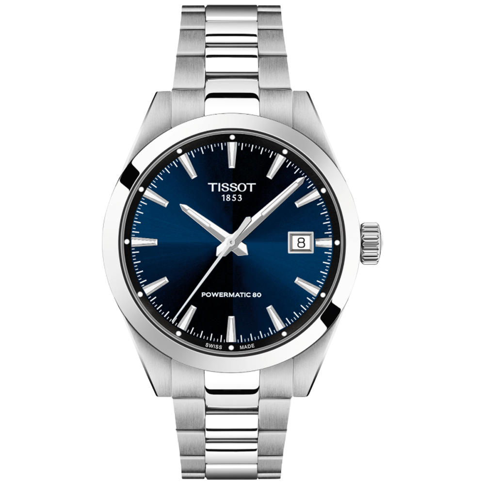 T165.807.11.041.00 Tissot Gentleman 38 blå
