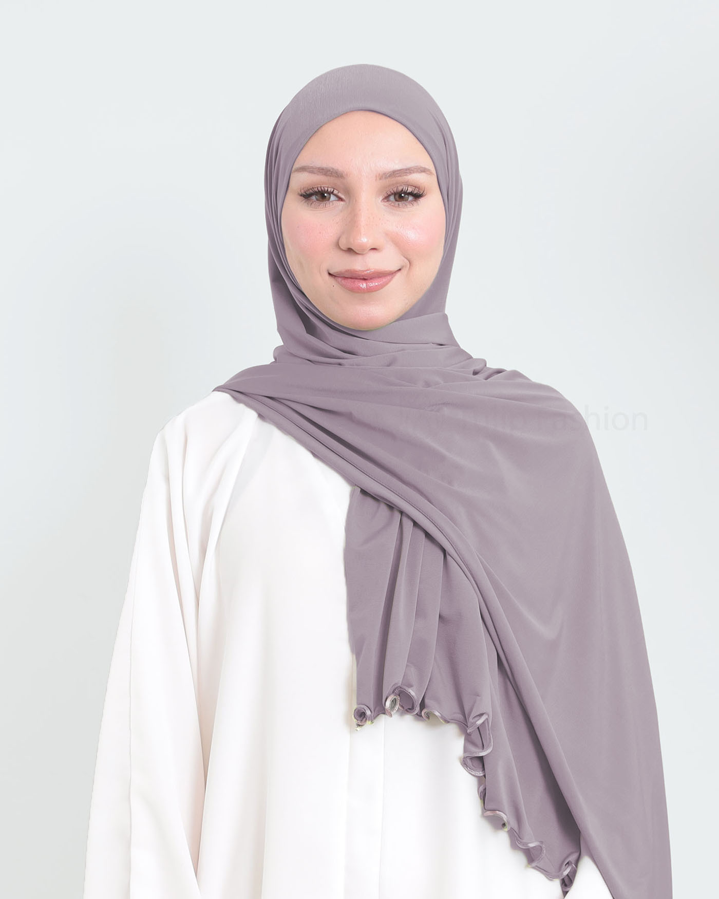 Hijab - Lycra - Dark Mauve
