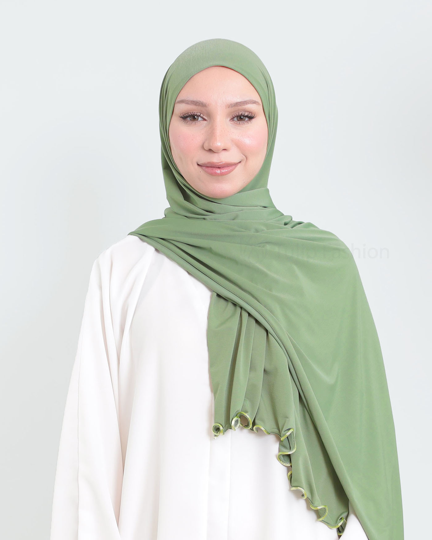 Hijab - Lycra - Mint Green