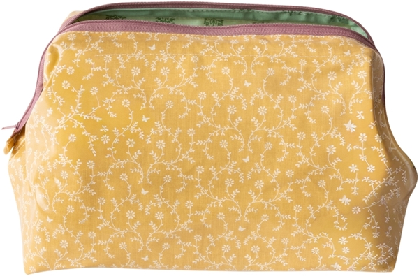 Toiletry Bag - CLAIRE Yellow - Large