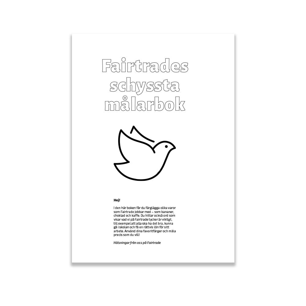 Målarbok för barn
