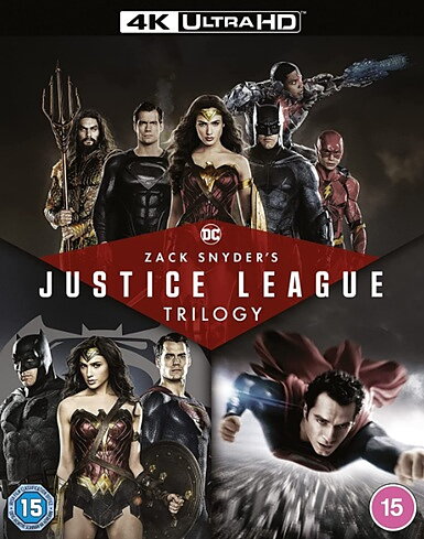 Zack Snyder's Justice League Trilogy (BLU-RAY 4K ULTRA HD + BLU-RAY)