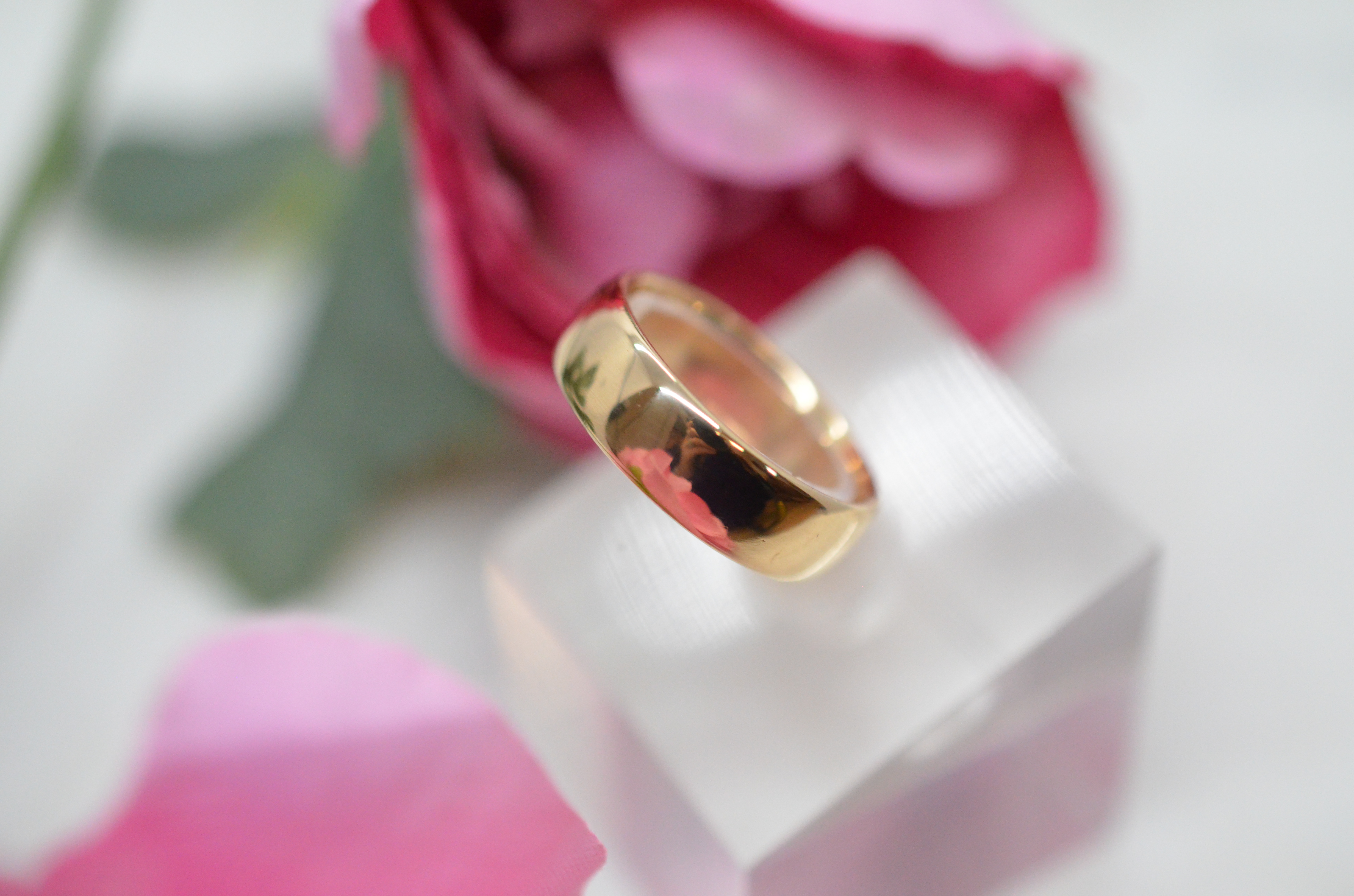 Second hand 18k plain ring - 3