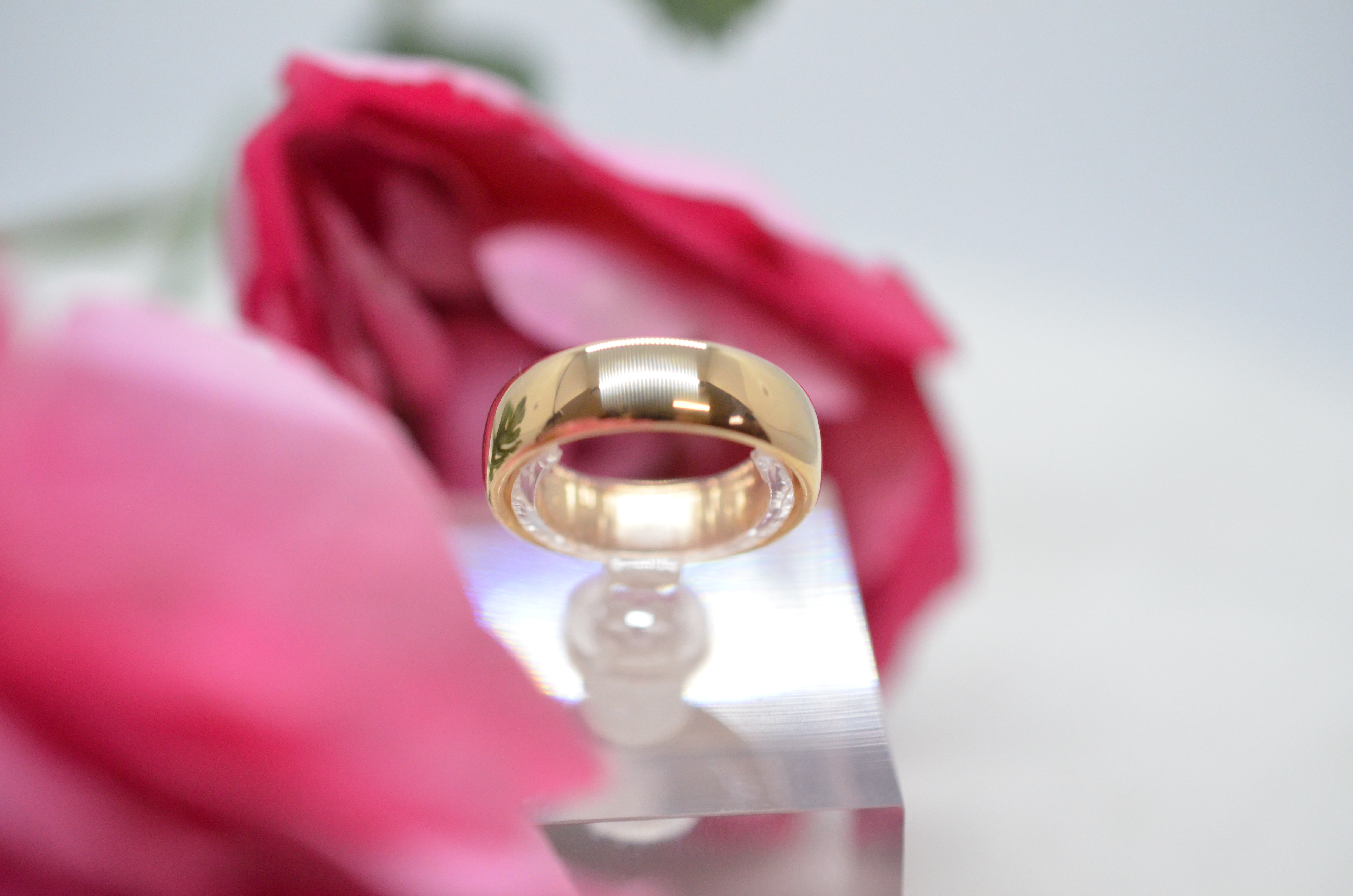 Second hand 18k plain ring - 2